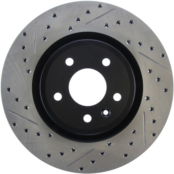 Centric Parts Sport Drilled/Slotted Brake Rotor, 127.61094R 127.61094R - main